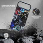Blue Urban Vibes Case