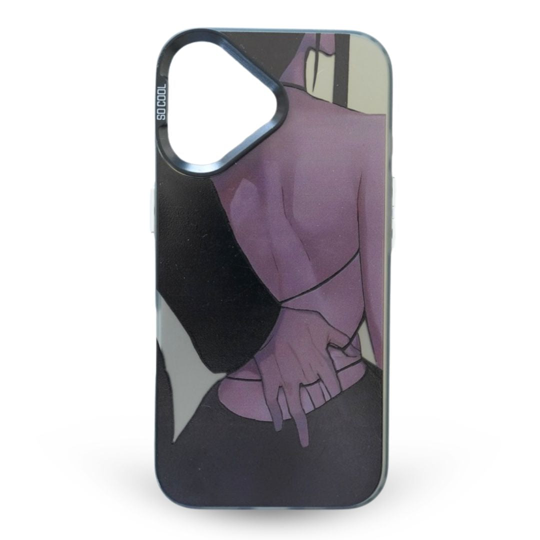 Soft Pink Fold Design Case