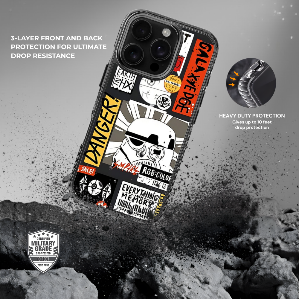 Danger Sticker Mix