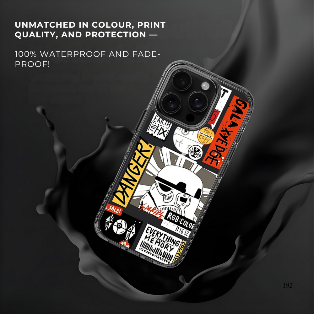 Danger Sticker Mix