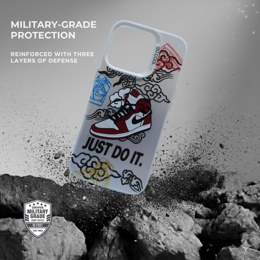 Nike 'Just Do It' Graffiti Kick Case