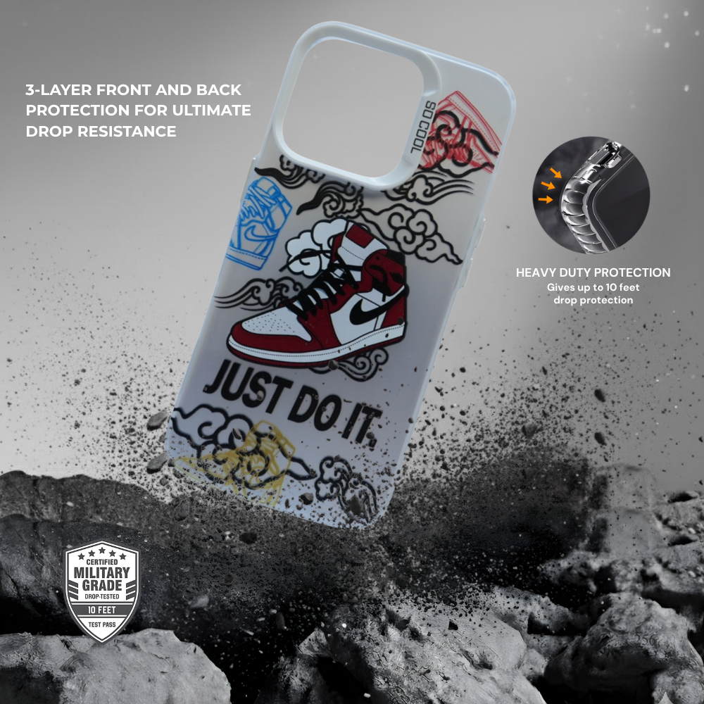 Nike 'Just Do It' Graffiti Kick Case